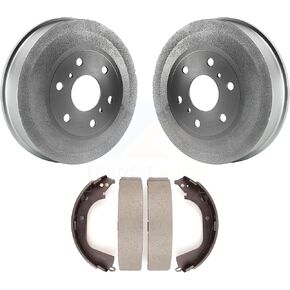 Rear Coated Brake Drum Shoes Kit Replacement For Chevrolet Silverado 1500 GMC Sierra KGN-100050