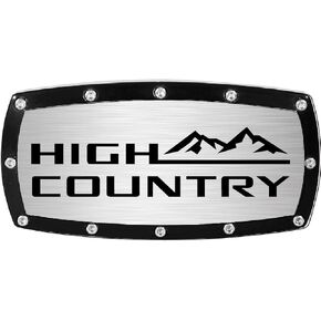 Chevrolet High Country Black Hitch Cover
