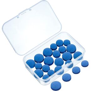 Gejoy 20 Pieces Billiard Pool Cue Tips Pool Cue Tips Replacement Kit Pool Stick Tips Billiard Cue Tips with Storage Box for Pool Cues and Snooker