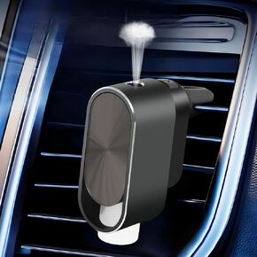 Smart Car Air Freshener Vent Clip Intelligent Car Aroma DIY Automobile Aroma Diffusers Perfume Essential Oil Sticks for Women Men Automotive Fragrance Decoration(Grey) in Saudi Arabia