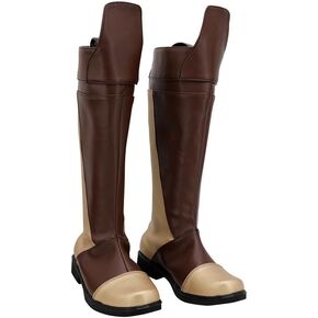 Temple Guard Boots Costume Adult Men Force Knight Cosplay Boots Shoes Halloween Accessories