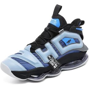 Womens Mens Basketball Shoes Fashion Sneakers Air Cushion Running Shoes Height Increasing Breathable Mesh Leather Non Slip Sneakers