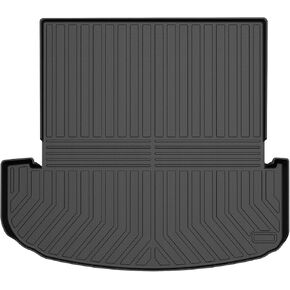 Mixsuper Cargo Liner for Kia Telluride 2020-2024, Cargo Mat for Telluride Accessories All Weather Trunk Liner Rear Trunk Mat Behind The 2nd Row Seats, Black
