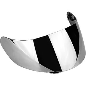 Acouto Helmet Lens Visor for AGV K1 K3 SV K5 K5‑S Motorcycle Helmet Full Face Lens Visor Silver Plated