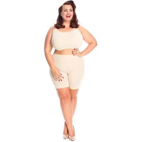 All Woman Plus Size Anti-Chafing Short Leg Under Dress Slip Shorts Panties Underwear Boyshorts - SINGLE PAIR in Kuwait