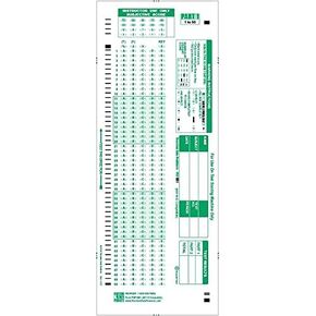 PDP 881, 881 E Compatible Testing Forms 1 sheet w/2 test (500/pkg) in Kuwait
