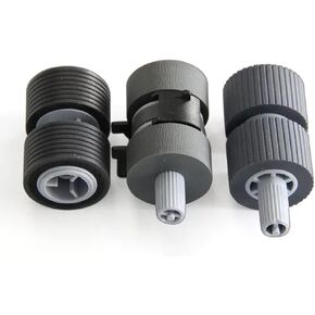 Scanner Pick Roller Brake Roller Replacement Kit for Fujitsu fi-5750 fi-5650 fi-6770 fi-6670 fi-6750 fi-6770A fi-6670A fi-5750C fi-5650C,Pick Roller Brake Roller