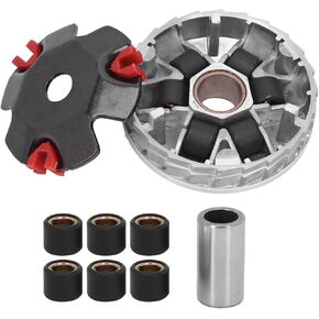 High Performance Racing Variator Kit, Copper Core Roller Engine Variator Set Complete Replacement for GY6 50cc 139QMB for Maintenance