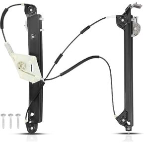 A-Premium Power Window Regulator Without Motor Compatible with BMW 128i 2008-2013 135i 2008-2013 3.0L Convertible Coupe Front Passenger Side
