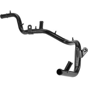 No.027121065D Radiator Coolant Water Pipe for VW Golf 1983-1991 1.8 GTI, 1.8 GTI Cat/Inner Coolant Water Tube Hose/Durable Metal / 1 Pcs Black