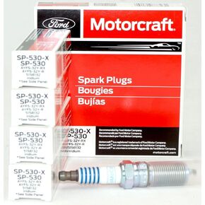 OverstockDirect Genuine OEM SP530X Iridium Spark Plugs (4 pack) AYFS32YRX