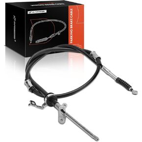 A-Premium Rear Driver Side Parking Brake Cable Assembly Compatible with Toyota Models: RAV4 2004-2005 - Replace# 4643042070