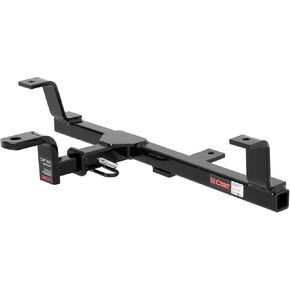 CURT 110543 Class 1 Trailer Hitch with Ball Mount, 1-1/4-In Receiver, Fits Select Volkswagen Passat