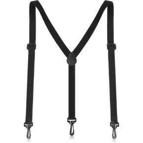 حمالات Aster Black للرجال 3 خطافات دوارة حمالات مخفية أشرطة قابلة للتعديل حمالات رجالية للجينز والسراويل الرسمية والسراويل القصيرة