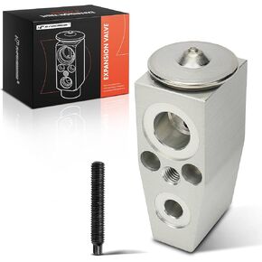 A-Premium A/C Expansion Valve Compatible with Ford Explorer 2011-2019, Flex 2013-2019, Police Interceptor Utility 2013-2019 & Lincoln MKT 2013-2019, Rear Side, Replace# BB5Z19849B, BB5Z19849C