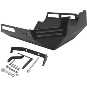 Skid Plate Compatible with Suzuki V-Strom 650 650XT DL650 2017 2018 2019 2020 Motorcycle Lower Engine Guard Bottom Protection Aluminum Belly Pan Black