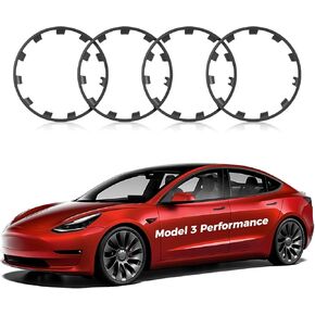 واقي حافة الكل في واحد لسيارة تسلا موديل 3 2016-2023 أداء عجلات Uberturbine مقاس 20 بوصة (4 قطع) in Kuwait