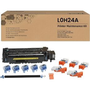 L0H24A Maintenance Kit Replacement for HP L0H24A Fuser for Enterprise M607 M608 M609 M631 M632 M633 Printer Include RM2-1256 Fuser (110V) & 2 Sets of J8J70-67904 for Tray 2-6