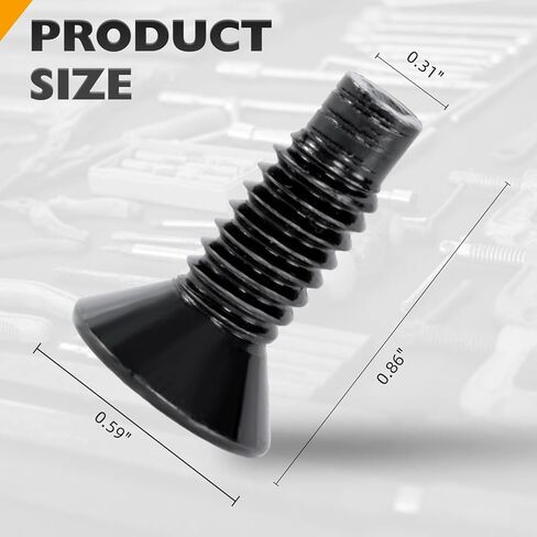 براغي مفصلات الباب متوافقة مع جيب رانجلر 76-86 CJ، 87-95 YJ، 97-06 TJ، براغي مفصلات الزجاج الأمامي ومسامير الأبواب، براغي توركس لمفصلات الباب الخلفي (عبوة من 8) in Kuwait