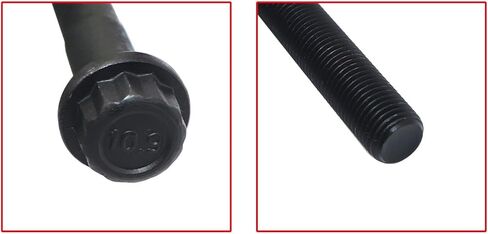 مجموعة مسامير حشية الرأس GXARTS # 11115-28010 11115-28011 متوافقة مع Toyota Camry Highlander RAV4 2001-2011 متوافقة مع Lexus HS250h 2010-2012 متوافقة مع Scion tC xB 2005-2013 in Kuwait