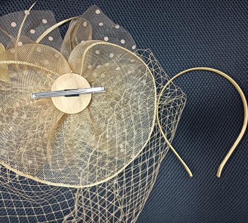 Fascinators Hats Women Pillbox Hat Feathers Derby Headband Wedding Headwear Tea Party Hair Clip 20s 50s Top Hat in Saudi Arabia