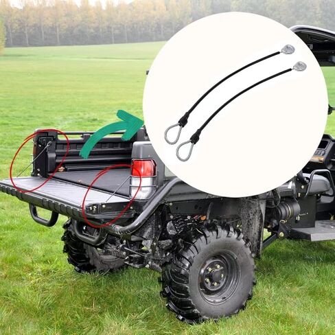 M159508 2 قطعة كابل معدات الباب الخلفي مناسب لجون ديري غاتورز M TE TH TX XUV TH TX HPX615E HPX815E XUV825E/M كابلات الباب الخلفي in Kuwait