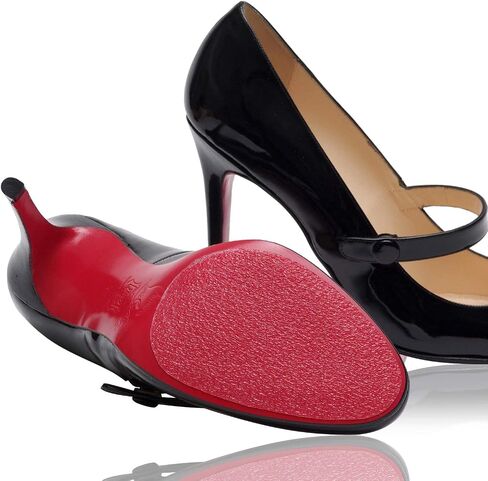 Sole Savior- (3 PAIR!) Compatible Louboutin Sole Protector for Christian Louboutin Shoes, Red Bottom Protectors for Luxury Shoes- Christian Louboutin Sole Protector- 3M, Clear and Large, 6 x 4.5in. in Saudi Arabia