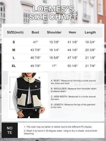 سترة منتفخة للنساء من Loemes موضة خريف 2024 وياقة واقفة بدون أكمام وأزرار سفلية معطف شتوي عصري ملابس خارجية in Kuwait