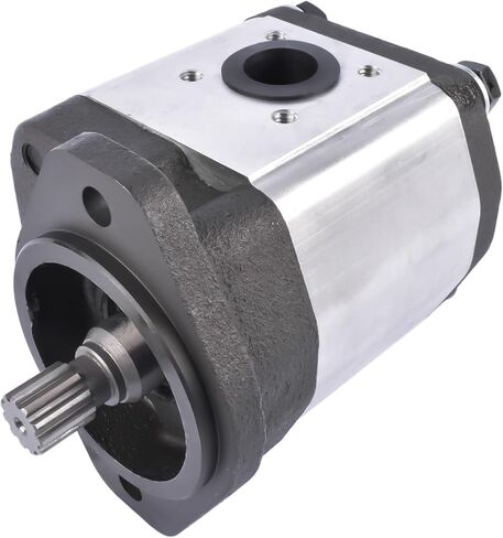 Hydraulic Gear Pump 1.708 CID Replacement for John Deere 6010 6020 6090MC 6100MC 6105M AL156335 AL117812 GLOSSY AUTO PARTS in Saudi Arabia