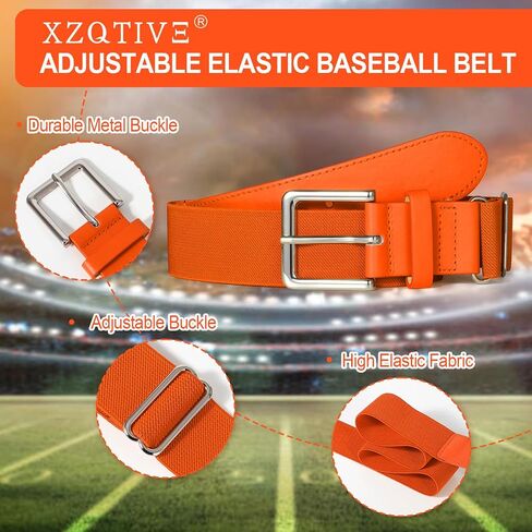 XZQTIVE Baseball Belt and Socks Combo Set 3 Football Baseball Socks with Elastic Softball Belt for Youth Adult in Saudi Arabia