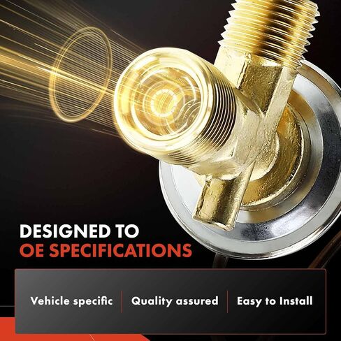 A-Premium A/C Expansion Valve Compatible with Ford F-150/F-250/F-350 & Chevrolet Impala & Honda Accord, Civic & Jeep Wrangler & GMC K1500 & More in Saudi Arabia