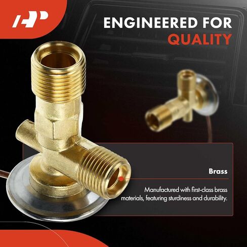 A-Premium A/C Expansion Valve Compatible with Ford F-150/F-250/F-350 & Chevrolet Impala & Honda Accord, Civic & Jeep Wrangler & GMC K1500 & More in Saudi Arabia