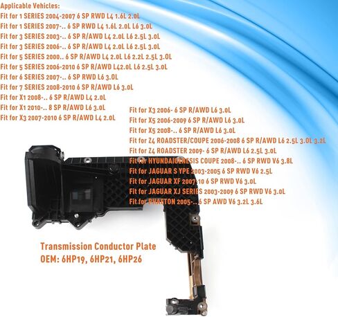 لوحة موصل ناقل الحركة TCU ECU 6HP26/6HP21/6HP19/6HP32 متوافقة مع 1 3 5 6 7 SERIES X1 X3 X5 Z4 قطع غيار جاكوار بعد السوق in Kuwait