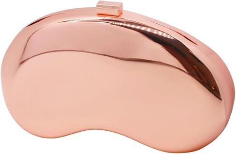 Women Sparkly Acrylic Clutch Bag Metallic Evening Handbag Cute Shell Shape Purse Metal Chain Shoulder Bag for Wedding in Saudi Arabia