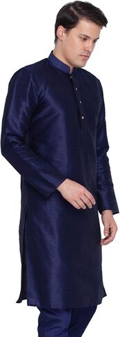 Elina fashion Men's Tunic Banglori Silk Kurta Pajama Set Indian Traditional Wear in Saudi Arabia