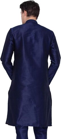 Elina fashion Men's Tunic Banglori Silk Kurta Pajama Set Indian Traditional Wear in Saudi Arabia