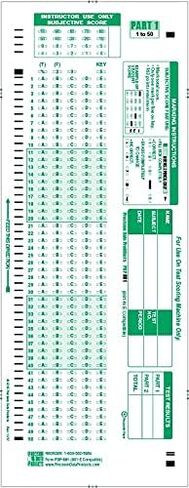 PDP 881, 881 E Compatible Testing Forms 1 sheet w/2 test (500/pkg) in Kuwait