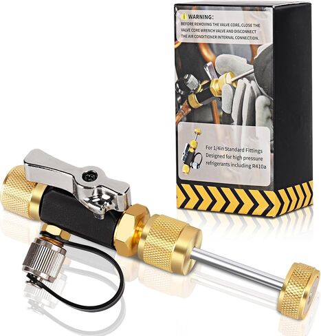 أداة إزالة صمام MGAVCT 1/4 بوصة MegaFlow HVAC تحل محل أداة إزالة قلب صمام appion للتركيبات القياسية 1/4 بوصة، مصنفة بالفراغ إلى 20 ميكرون، استبدال مجاني لمدة خمس سنوات in Saudi Arabia