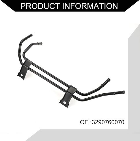 No.3290760070 خط مبرد زيت ناقل الحركة لسيارة Toyota 4Runner 4.0L 2003-2005 / خرطوم المبرد الداخلي / معدن متين / قطعة واحدة باللون الأسود in Saudi Arabia