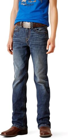 Ariat Boys' B4 Relaxed Dennis Boot Cut Jean in Saudi Arabia