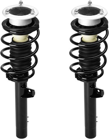 Front Strut Shock Assembly w/Coil Spring for BMW 128i 135i 2008-2013, 328i 335i 2007-2013, 325i 330i 2006, Replace 11373 11374, Left & Right, 2PCS in Saudi Arabia
