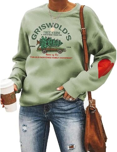 Women Griswold's Tree Farm Sweatshirt Christmas Family Shirt in Saudi Arabia