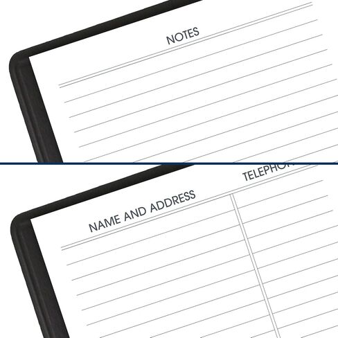 AT-A-GLANCE 2025-2026 Planner, 3-1/2" x 6", Pocket Size, 2 Year Monthly Planner, Black (700240525) in Saudi Arabia