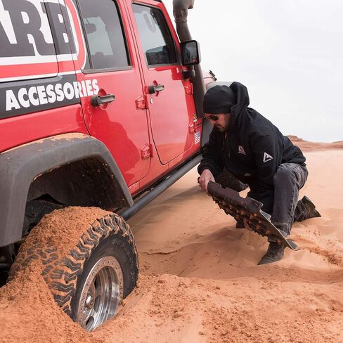 ARB TREDPROBB لوحات استعادة المركبات، مسارات الجر وجهاز الاستخراج للطين على الطرق الوعرة، والرمل، والثلج، والأسود مع أسنان سوداء in Kuwait