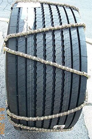 TireChain.com سلاسل إطارات الكابلات ذات القطر الواحد الفائق 445/50-22.5 in Saudi Arabia