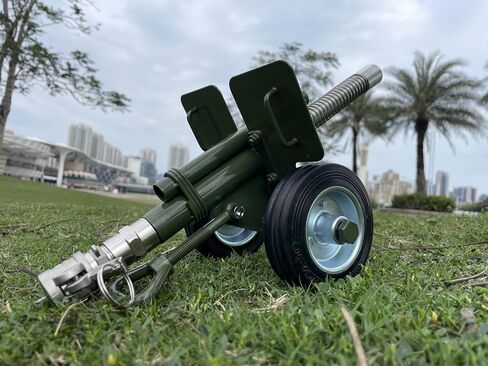 مدفع مدفعية نارية، مدفع صغير من الفولاذ المقاوم للصدأ، مجموعة نماذج عسكرية، قاذفة ألعاب نارية من الفولاذ المقاوم للصدأ 304، صناعة يدوية (اللون: Azzurro) in Saudi Arabia