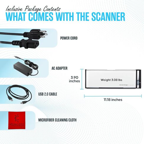 S1300i FUJITSU ScanSnap Document Scanner Bundle - 1 Year Warranty - with 7.2V AC Adapter, Mini USB & Microfiber Cleaning Cloth (Renewed) in Saudi Arabia