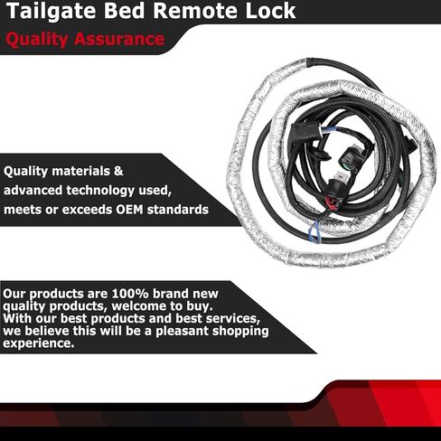 طقم تجميع قفل عن بعد للسرير الخلفي من FEXON للشاحنات المتوافقة مع سرير قاعدة العجلات الطويلة Toyota Tacoma 2019-Up يحل محل PK3B6-35JL0 PK3B635JL0 in Kuwait