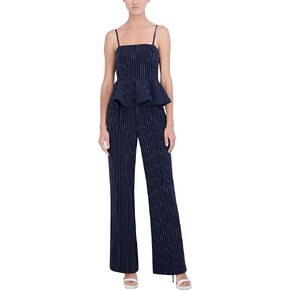 BCBGeneration womens Pinstripe Wide Leg Trouser Pants