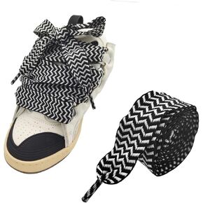 3cm Thick Fat Shoe Laces for Lanvin Sneakers, Original Jumbo Chunky Shoelaces Shoe Strings Replacement Laces